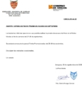 Icon of CIRCULAR 44-25  CAMBIO FECHA PRUEBA DE ACCESO SHOW