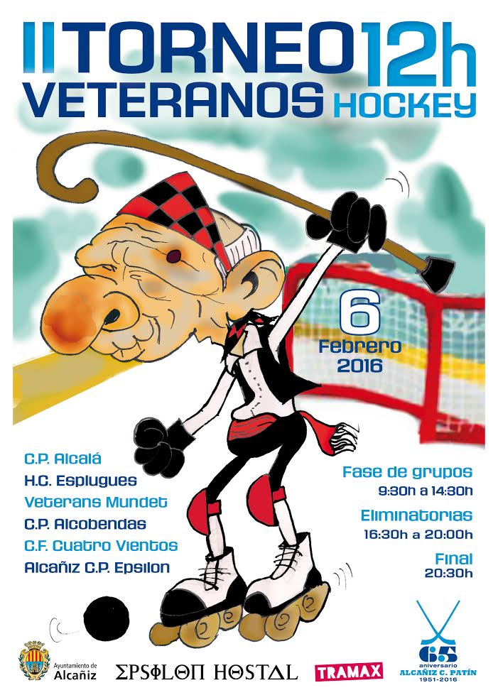 ALCAÑIZ CLUB PATÍN cartel 28